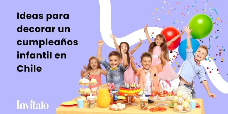 niños celebrando su cumpleaños junto a una mesa, las mejores celebraciones están en invítalo